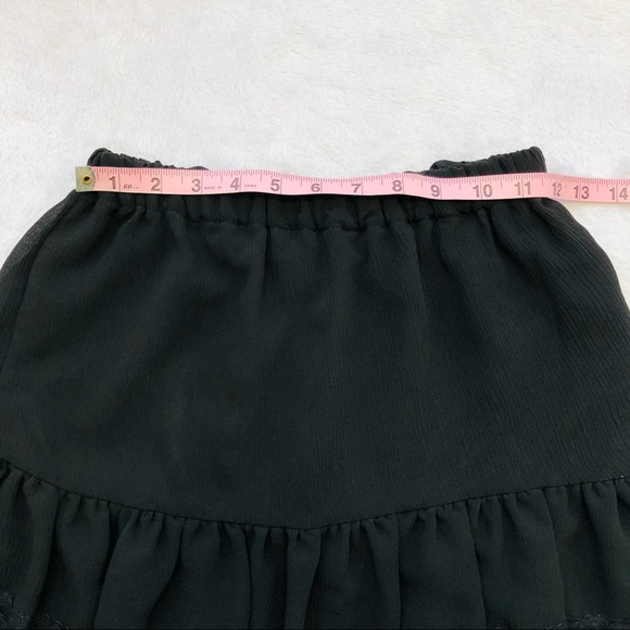 Colza, Lace Trim Skirt, Size Large - Picture 14 of 15